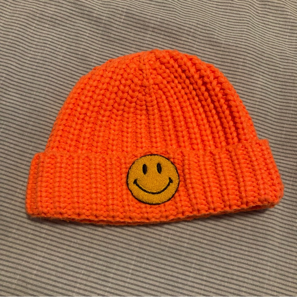 Chinatown Market x Smiley Beanie Orange One Size